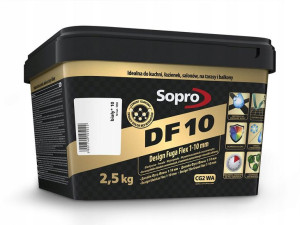 Sopro Df10 2,5kg Zaprawa Fugowa 1-10mm Biała