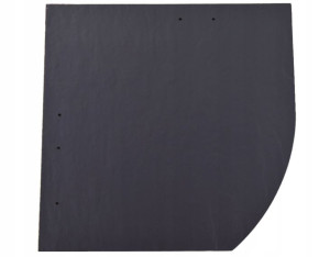 Siniat Płytka 300x300 Łuk Prawy Grafit
