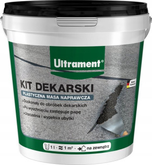 Ultrament Kit Dekarski Masa Bitumiczna 1l