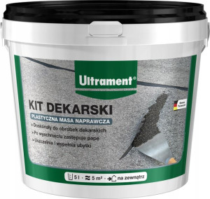 Ultrament Kit Dekarski Masa Bitumiczna 5l