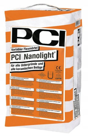 Basf Pci Klej Do Płytek Nanolight 15kg