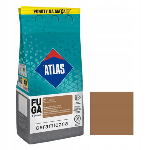 Atlas Fuga Ceramiczna 1-20mm 210 Kakao 5kg