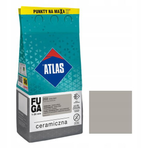 Atlas Fuga Ceramiczna 1-20mm 203 Stalowa 5kg