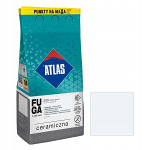 Atlas Fuga Ceramiczna 1-20mm 200 Zimna Biała 5kg