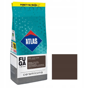 Atlas Fuga Ceramiczna 1-20mm 124 Ciemne Wenge 2kg