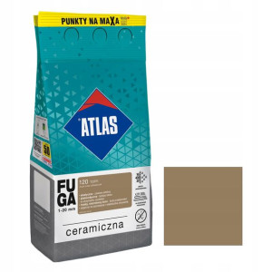 Atlas Fuga Ceramiczna 1-20mm 120 Toffi 5kg