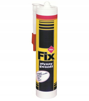 Tytan Klej Plus Fix Płynny Gwóźdź Biały