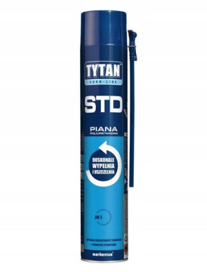 Tytan Piana Euro-line Montażowa 750ml Wężyk