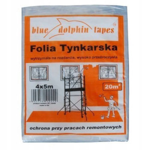Blue Folia Ochronna Tynkarska 4mx5m