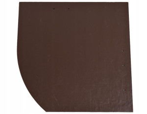 Struktonit Płytka Łupek 30x30 Lewa Brąz Creaton