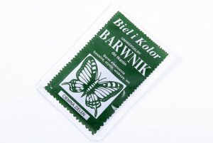 Barwnik Ciemna Zieleń do tkanin, uniwersalny Biel i Kolor