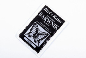Barwnik Czarny do tkanin, uniwersalny Biel i Kolor