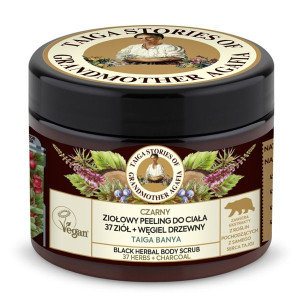 TAIGA STORIES Peeling do ciała o działaniu detoksykującym z 37 ziół 300 ml