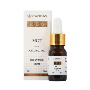 Olejek CBG + MCT 5% 10ml CANNAY