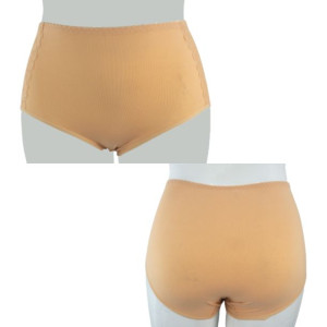 Majtki Damskie Duże Rozmiary 1 Szt. Beżowy 4xl