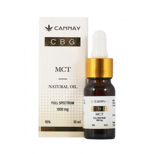 Olejek CBG + MCT 10% 10ml CANNAY