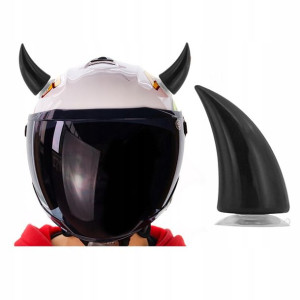 2X ROGI na Kask motocyklowy Czarne