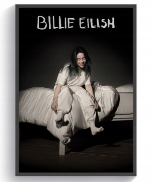 Billie Eilish plakat obraz 60x90 premium jakość