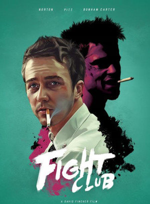 Fight Club plakat 40x60 obraz Podziemny krąg