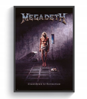 Megadeth Countdown To Extinction 40x60 plakat prem