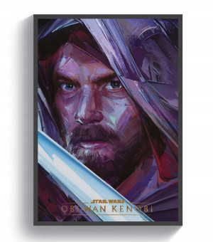 Star Wars Obi Wan Kenobi Jedi 40x60 plakat premium