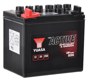 Akumulator Yuasa Active 26Ah do kosiarki traktorka