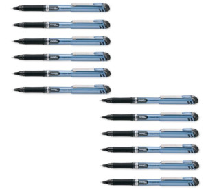 Cienkopis Kulkowy 0,5mm BLN15 PENTEL CZARNY - ZESTAW 12 SZT
