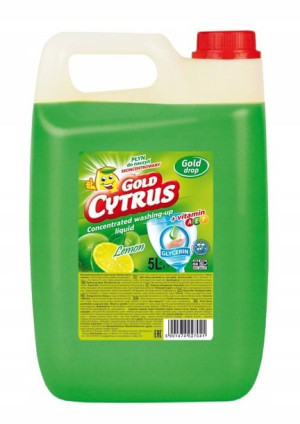 GOLD CYTRUS płyn do mycia naczyń 5L