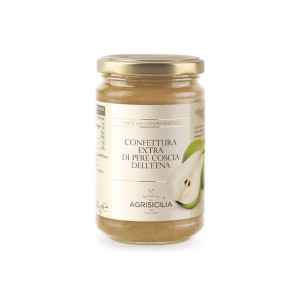 Sycylijska Konfitura Premium z Gruszek ze Zboczy Etny 360g Agrisicilia