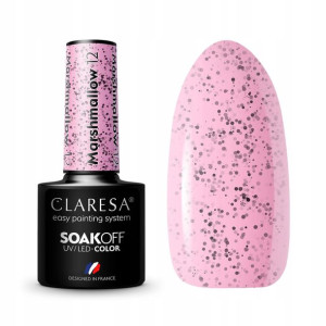 Lakier hybrydowy paznokci CLARESA MARSHMALLOW #12