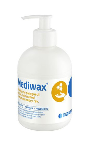 Mediwax 330ml krem emulsja do PIELĘGNACJI rąk