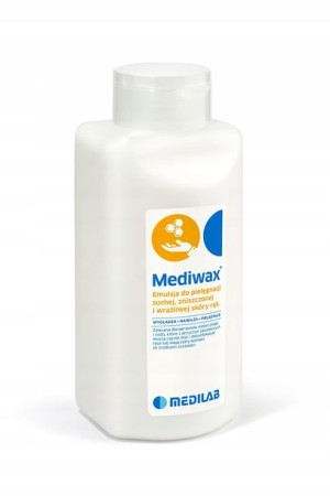 Mediwax 500ml krem emulsja do ciała rąk NAWILŻA