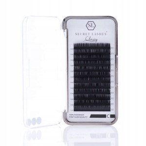 SECRET LASHES Rzęsy Classy D 0,07mm 9mm