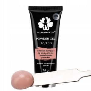 Akrylożel Powder Gel 30ml na paznokcie PUDDING