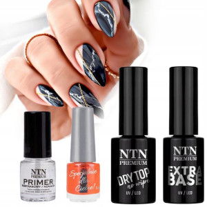 Zestaw do hybryd 2+2 Gratis baza primer oliwka NTN