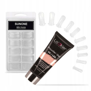 Zestaw 1+100 gratis La'kier AKRYLOŻEL 50ml + FORMY