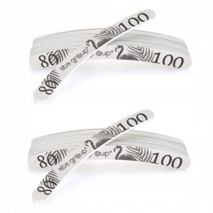 50x pilnik do paznokci BANAN 80/100 FAT ABA GROUP