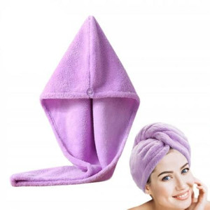 Ręcznik Na Głowę Turban Do Włosów Szybkoschnący