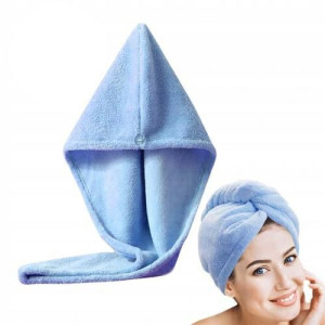 Ręcznik Na Głowę Turban Niebieskiręcznik Na Głowę Niebieski 15367