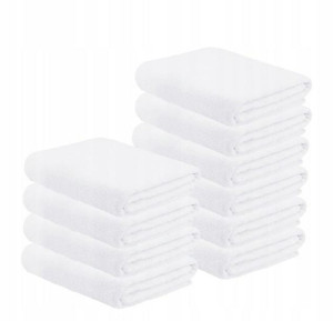 Ręcznik Hotelowy Frotte 40x80 Cm Kosmetyczny 10szt