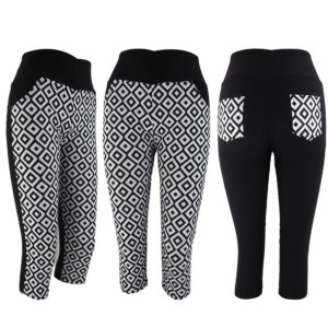 Legginsy Damskie 3/4 1 Szt Xl/xxl 1