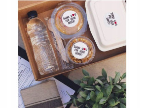 Ozdobne naklejki Thank You For your Order 500 szt