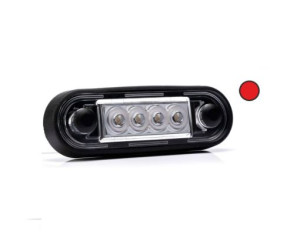 Lampa obrysowa LED czerwona tylna – 1 funkcja