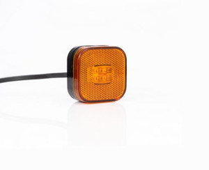 Lampa obrysowa żółta LED boczna - 1 funkcja