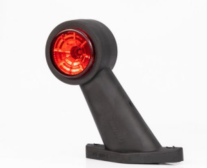 Lampa obrysowa – gabarytowa LED na ramieniu ukośnym, krótkim - 2 funkcje