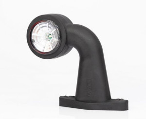 Lampa obrysowa – gabarytowa LED na  ramieniu o kształcie litery „L”