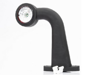 Lampa obrysowa – gabarytowa LED na ramieniu o kształcie litery „L”