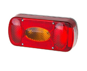 Lampa tylna lewa ze światłem przeciwmgłowym i oświetleniem tablicy