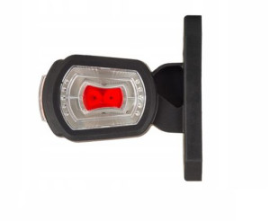 Lampa obrysowa trzyfunkcyjna na wysięgniku krótkim prostym Lewa LDCC 2776