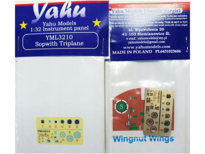 Fototrawiona tablica Sopwith Triplane YML3210 Yahu